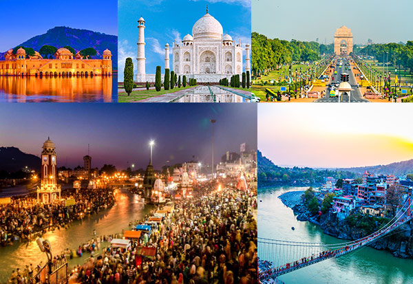 Golden Triangle with Rishikesh and Haridwar